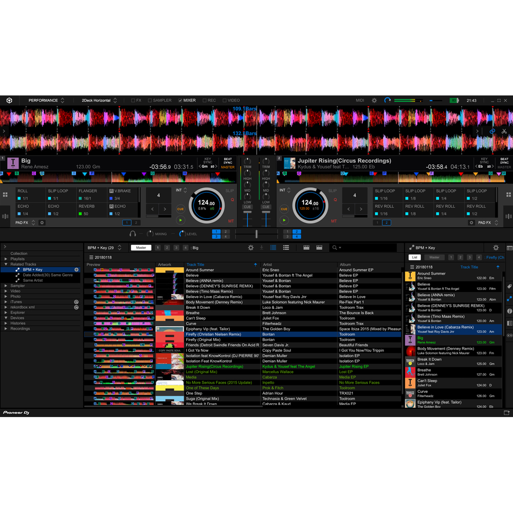 Pioneer DDJ-XP2 & DJC-STS1 Stand + Rekordbox DJ & DVS Bundle